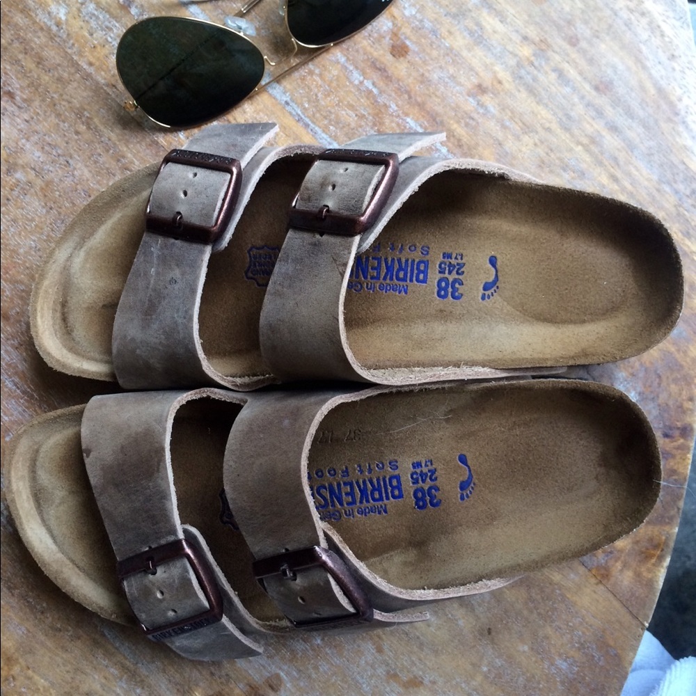 Birkenstock Arizona tobacco brown